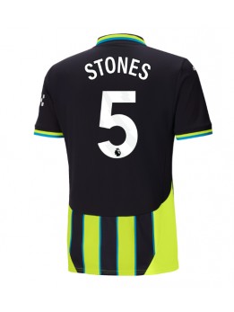 Billige Manchester City John Stones #5 Bortedrakt 2024-25 Kortermet